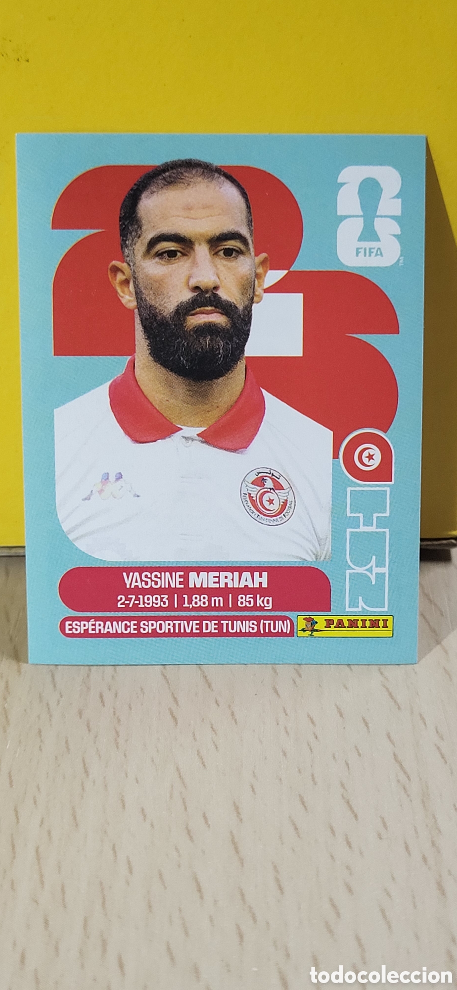 Colecionismo Cromos antigos: MERIAH TUNEZ TUN N&ordm; 6 FIFA WORLD CUP 2026 PANINI MUNDIAL FIFA WORLD CUP