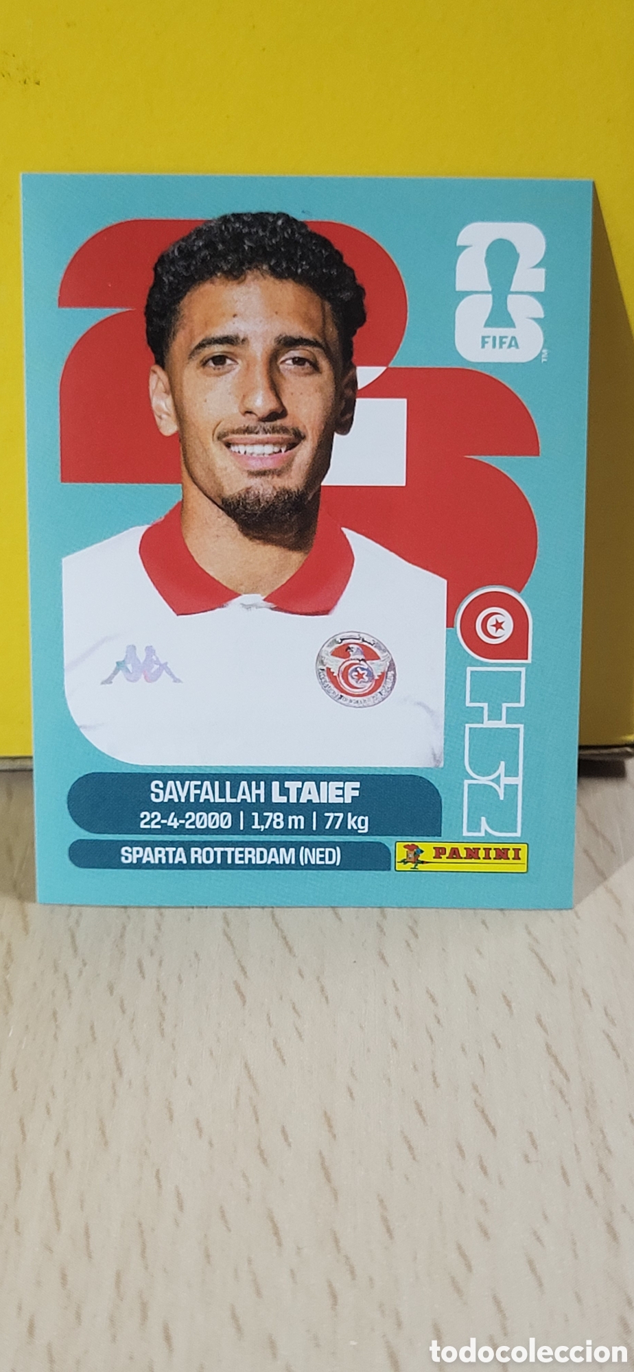 Colecionismo Cromos antigos: LTAIEF TUNEZ TUN N&ordm; 19 FIFA WORLD CUP 2026 PANINI MUNDIAL FIFA WORLD CUP