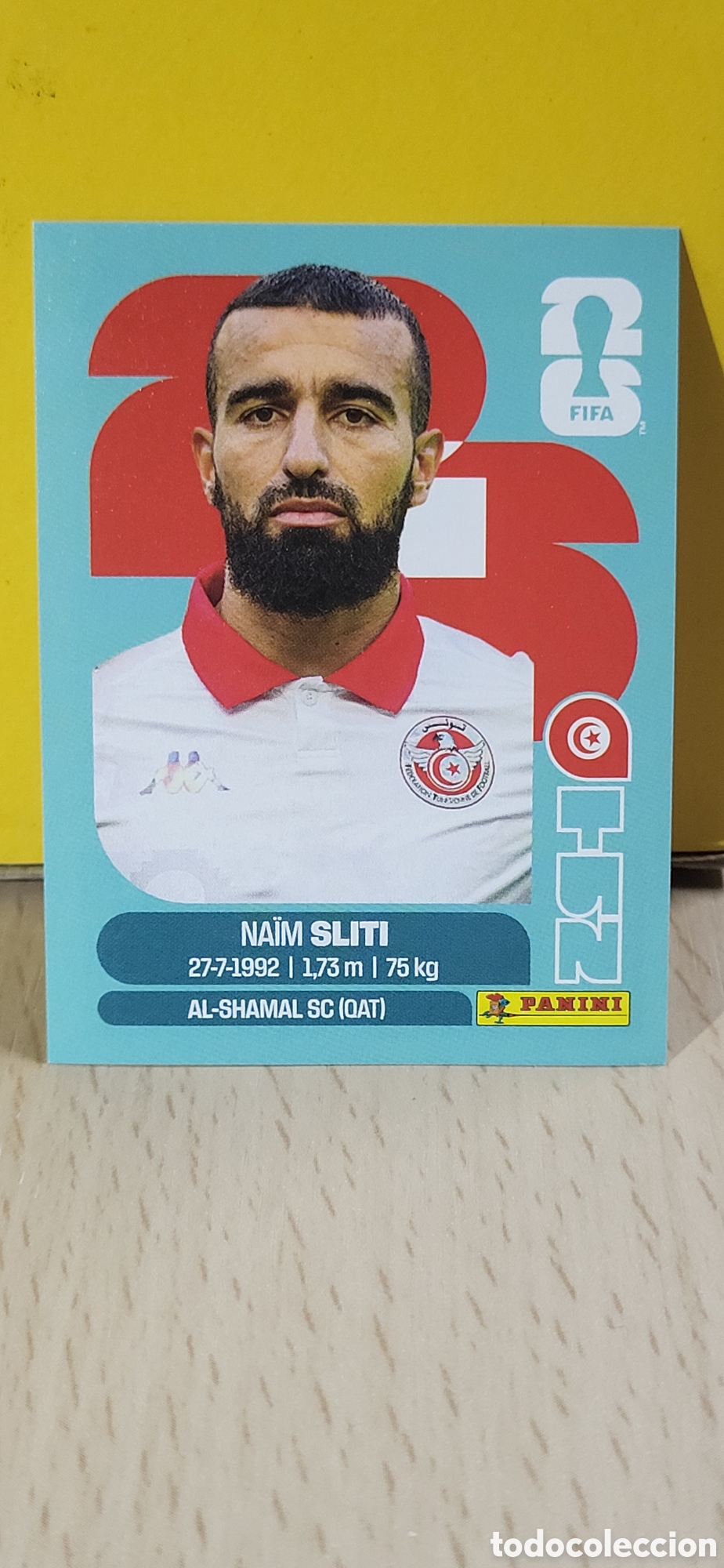 Colecionismo Cromos antigos: SLITI TUNEZ TUN N&ordm; 20 FIFA WORLD CUP 2026 PANINI MUNDIAL FIFA WORLD CUP