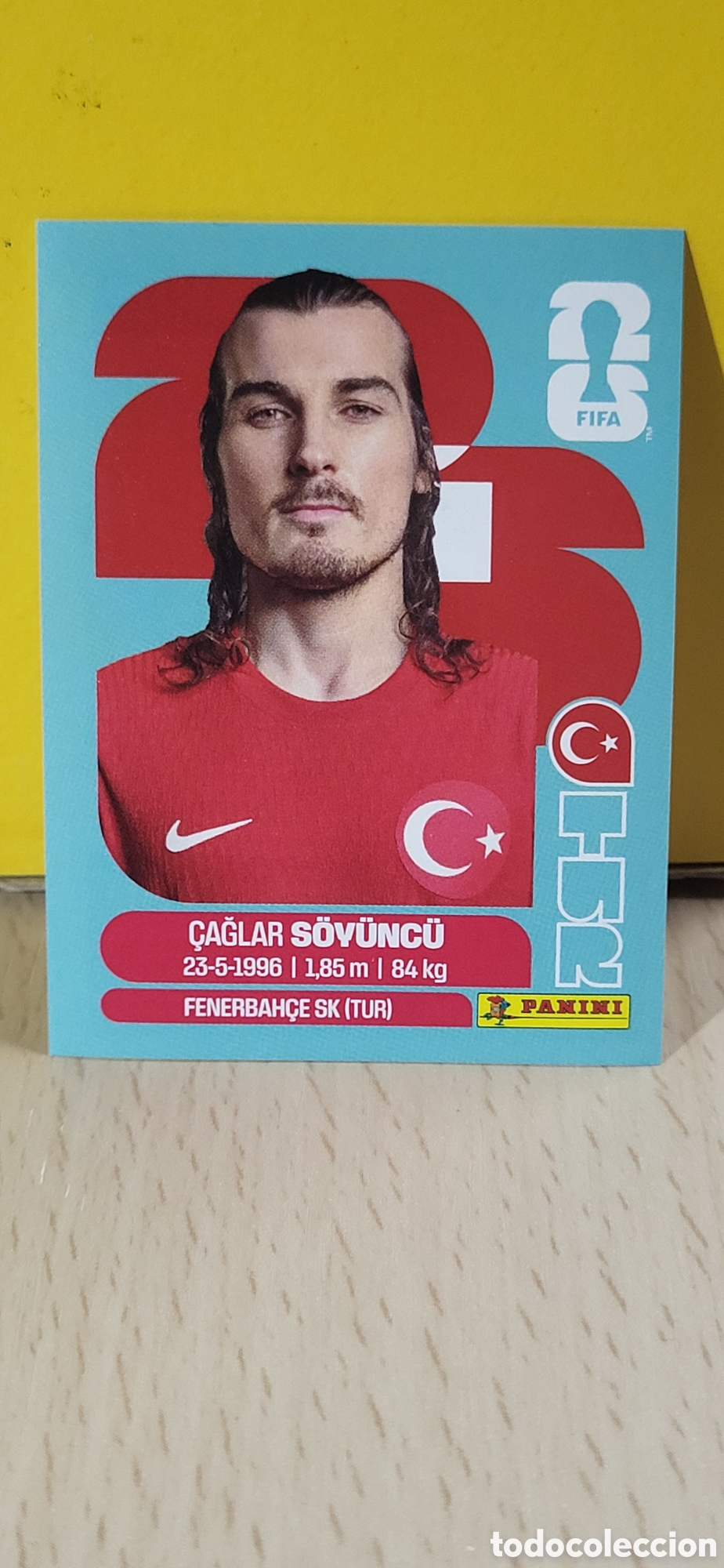 Colecionismo Cromos antigos: SOYUNCU TURQUIA TUR N&ordm; 6 FIFA WORLD CUP 2026 PANINI MUNDIAL FIFA WORLD CUP