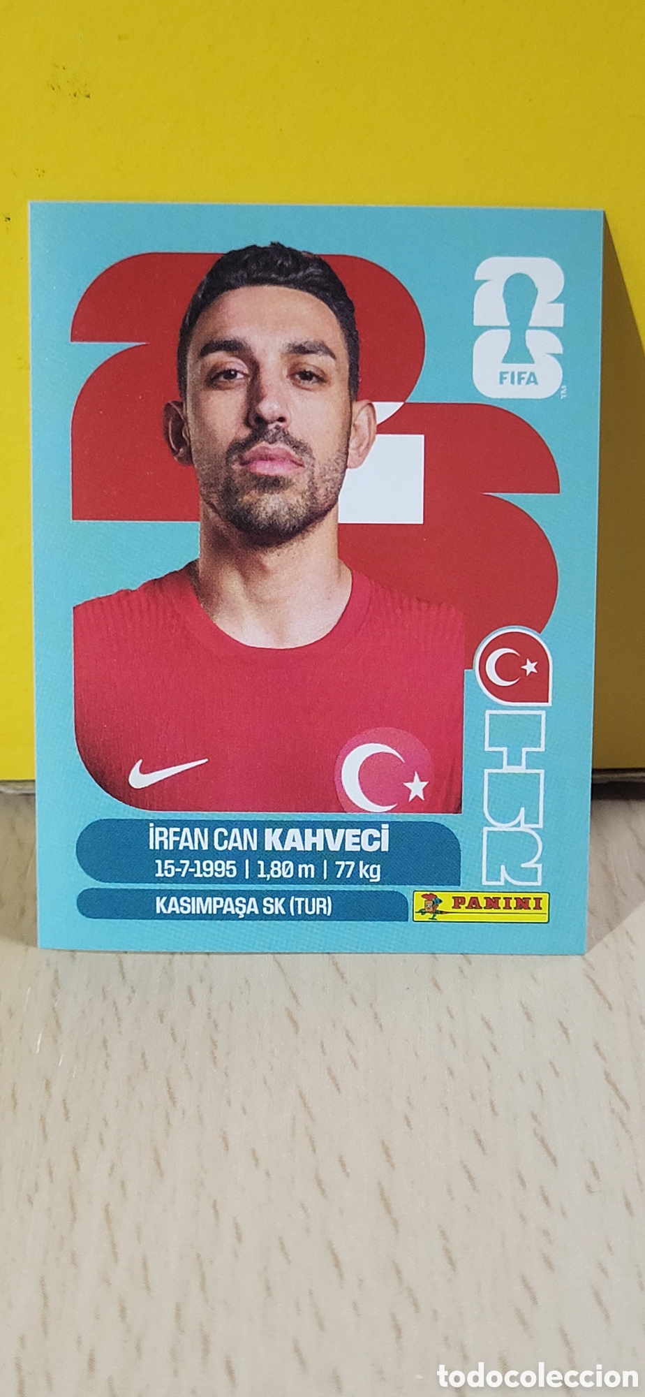 Coleccionismo cromos antiguos: KAHVECI TURQUIA TUR N&ordm; 14 FIFA WORLD CUP 2026 PANINI MUNDIAL FIFA WORLD CUP