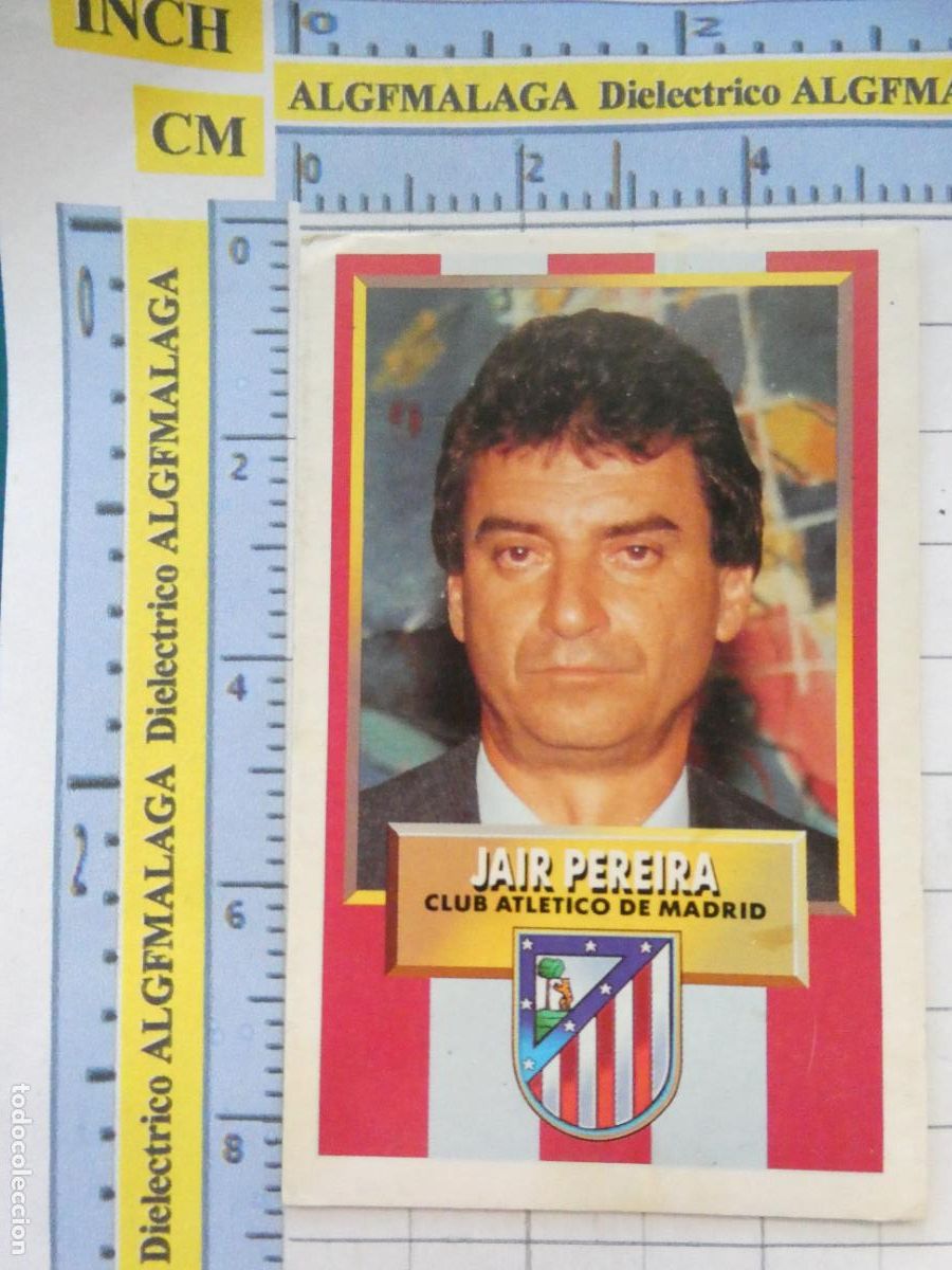 Coleccionismo Cromos antiguos: CROMO DE F&Uacute;TBOL. LIGA 93 94 1993 1994 ESTE. ATL&Eacute;TICO DE MADRID JAIR PEREIRA. 466