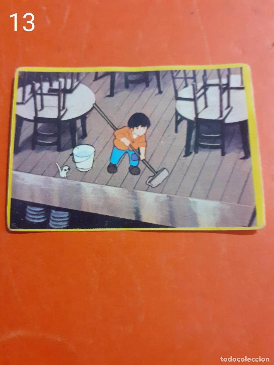 Coleccionismo Cromos antiguos: Cromo n.13 marco de los apeninos a los andes 2 PARTE - Danone - sin pegar