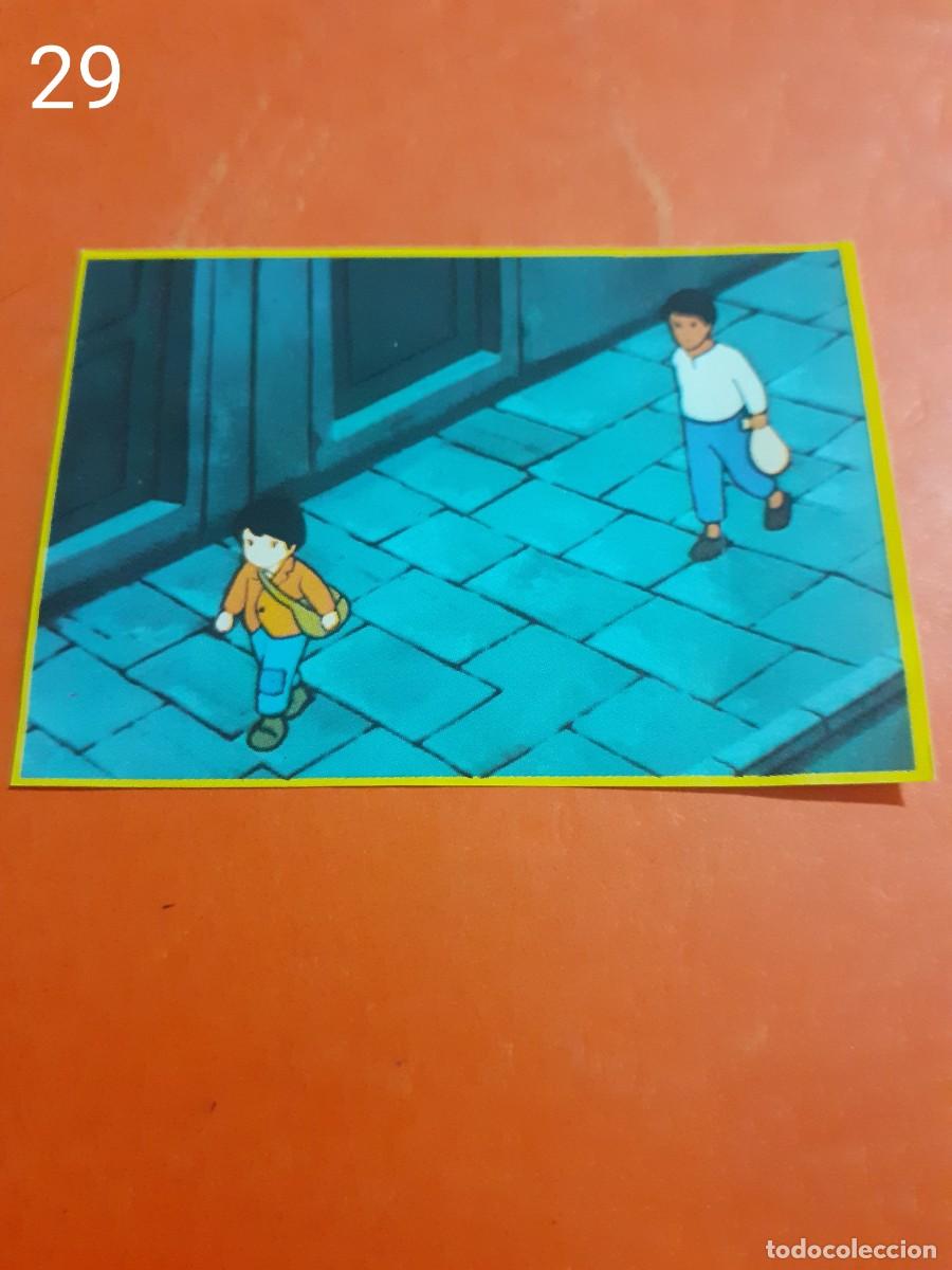 Coleccionismo Cromos antiguos: Cromo n.29 marco de los apeninos a los andes 2 PARTE - Danone - sin pegar