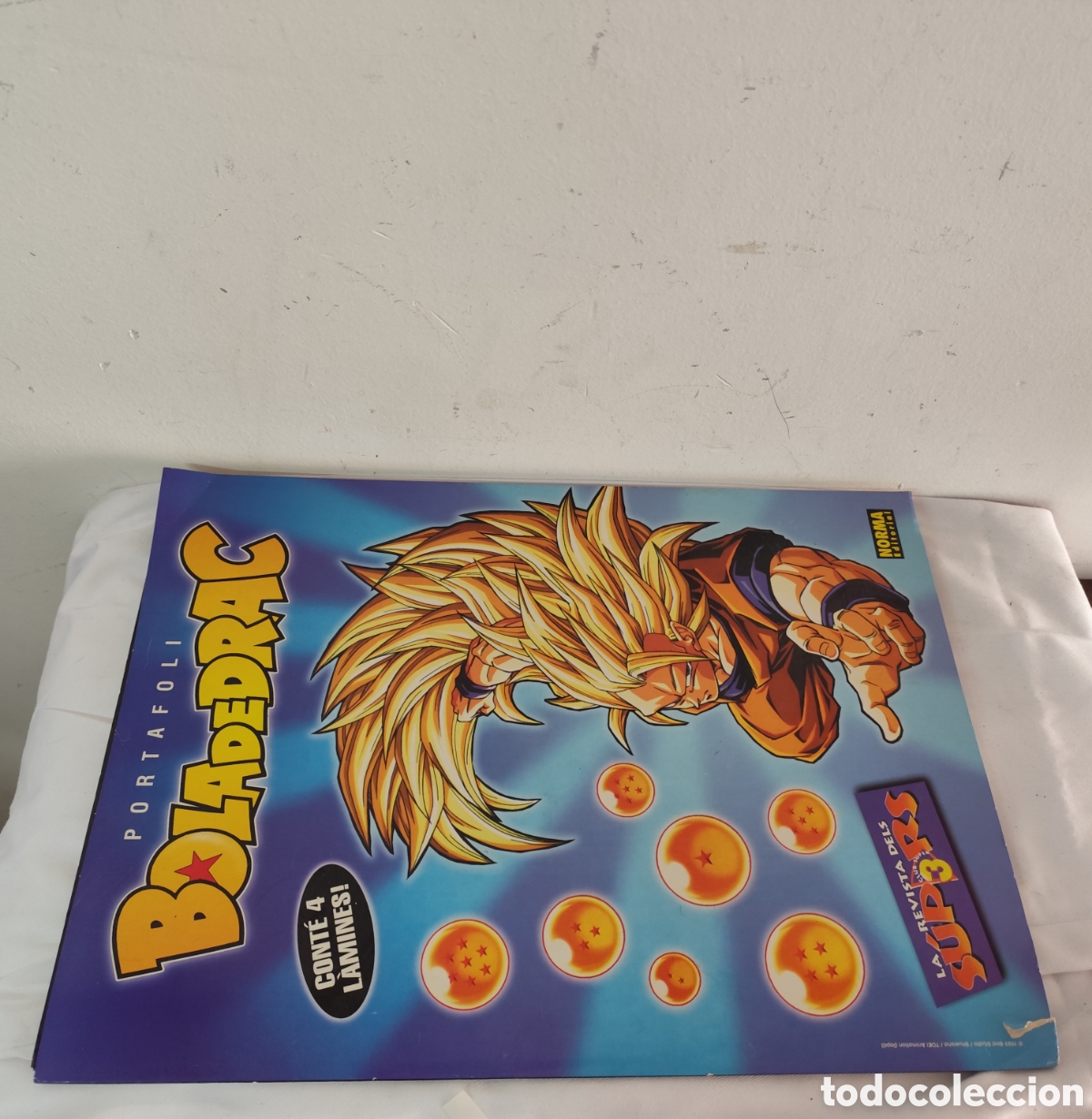 Coleccionismo Cromos antiguos: Portafoli Bola de Drac Norma Editorial