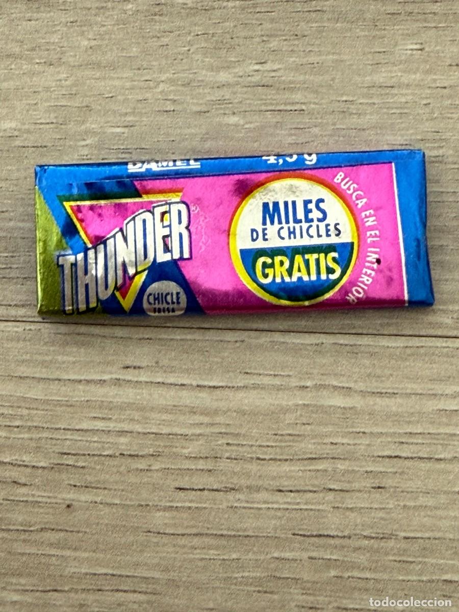 Coleccionismo Cromos antiguos: Chicle cerrado sin abrir - Thunder de Damel