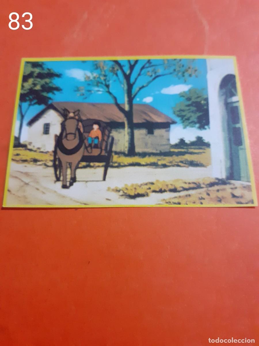 Coleccionismo Cromos antiguos: Cromo n.83 marco de los apeninos a los andes 2 PARTE - Danone - sin pegar