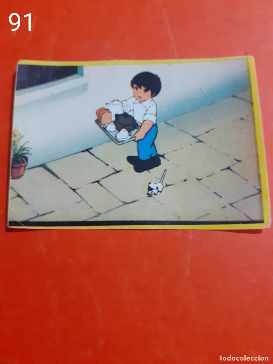 Coleccionismo Cromos antiguos: Cromo n.91 marco de los apeninos a los andes 2 PARTE - Danone - sin pegar