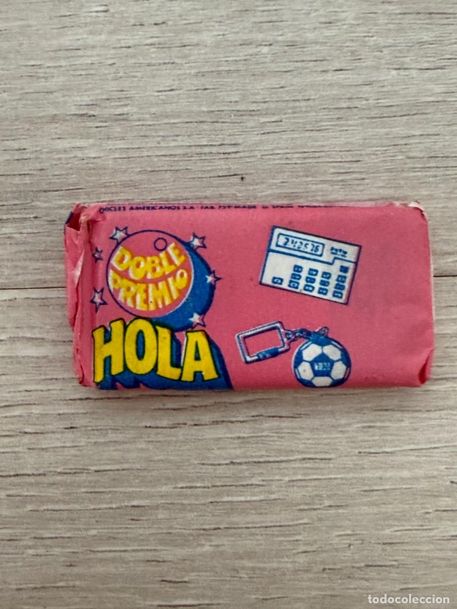 Coleccionismo Cromos antiguos: Chicle Hola Guay - cerrado sin abrir - Espa&ntilde;ol