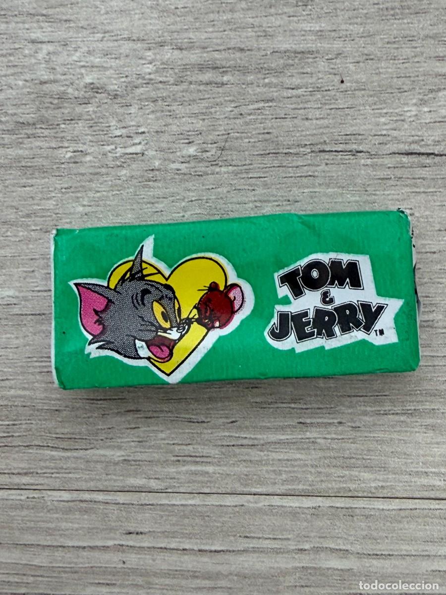 Coleccionismo Cromos antiguos: Chicle cerrado sin abrir - Tom & Jerry