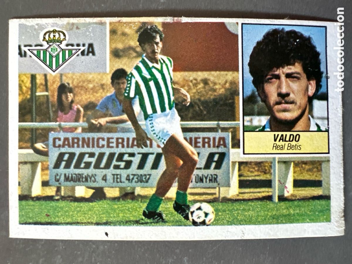 Coleccionismo Cromos antiguos: CROMO LIGA ESTE 84 85 VALDO FICHAJE 24 BIS. DESPEGADO