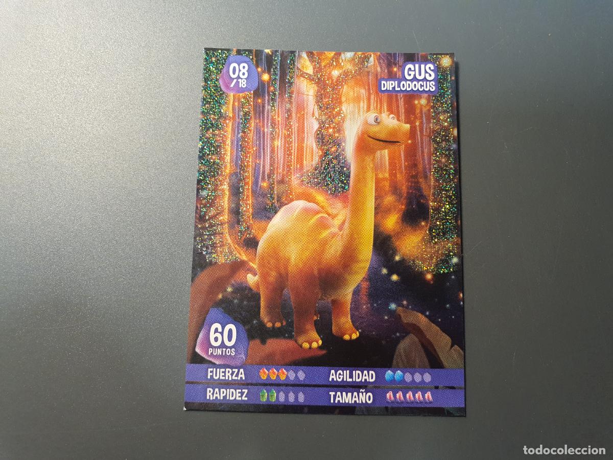 Coleccionismo Cromos antiguos: CARTA CROMO GALLETAS DINOSAURUS 4&ordf; EDICION CARTASAURUS LA ISLA MAGICA - N&ordm; 8