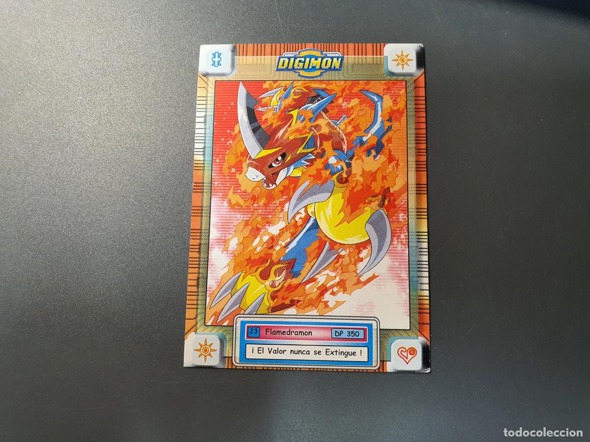 Coleccionismo Cromos antiguos: CROMO CARTA BANDAI DIGIMON SERIE 2 CARD ESPA&Ntilde;A ESPA&Ntilde;OL - N&ordm; 23