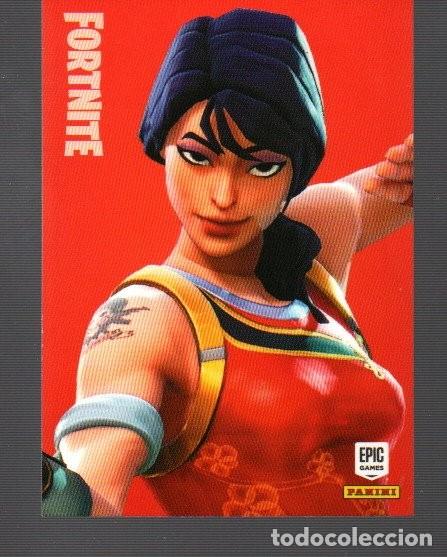 Coleccionismo Cromos antiguos: CROMO DE FORTNITE SCARLET DEFENDER N&ordm; 137 DE CASA EPIC Y PANINI