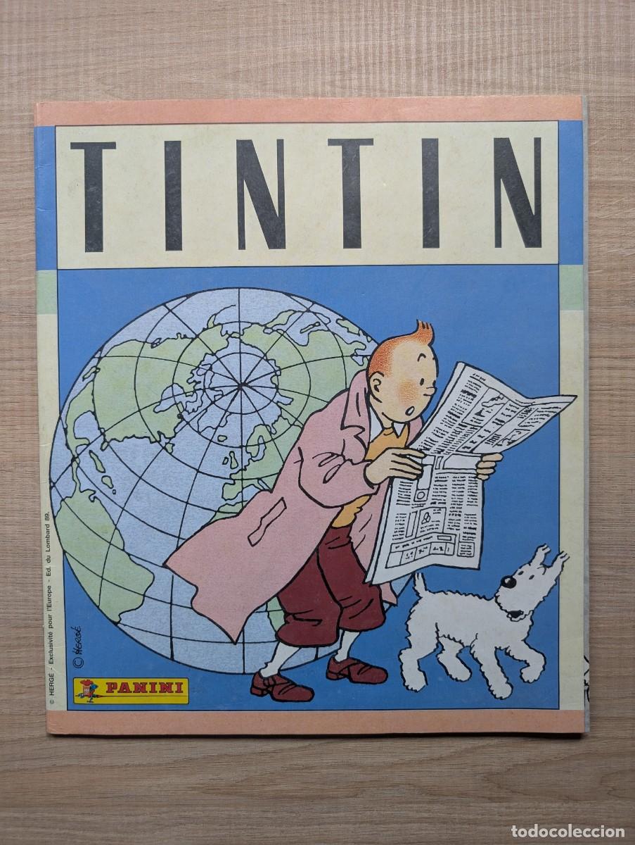 Coleccionismo Cromos antiguos: &Aacute;lbum Tintin Panini COMPLETO.