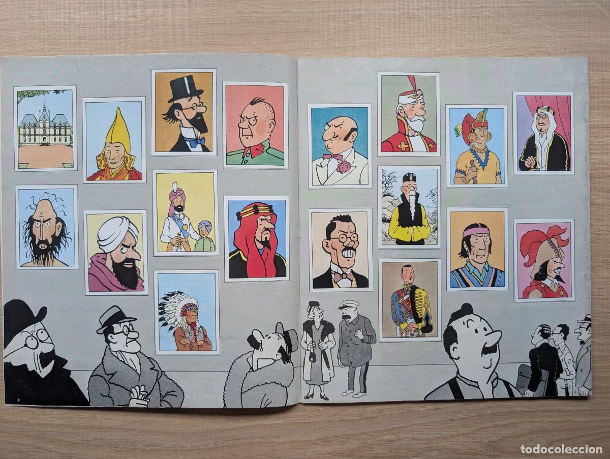 Coleccionismo cromos antiguos: &Aacute;lbum Tintin Panini COMPLETO. - Foto 4