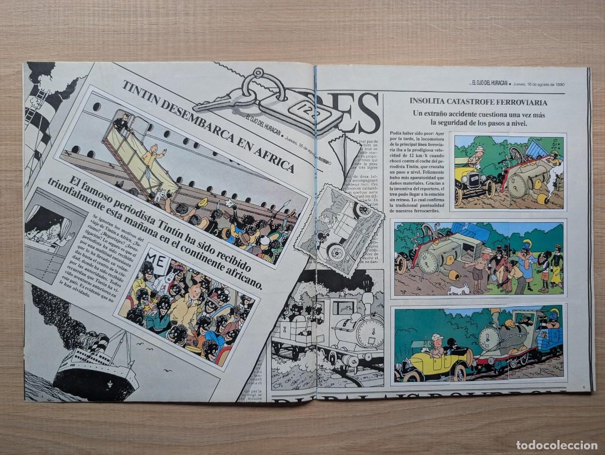 Coleccionismo cromos antiguos: &Aacute;lbum Tintin Panini COMPLETO. - Foto 5
