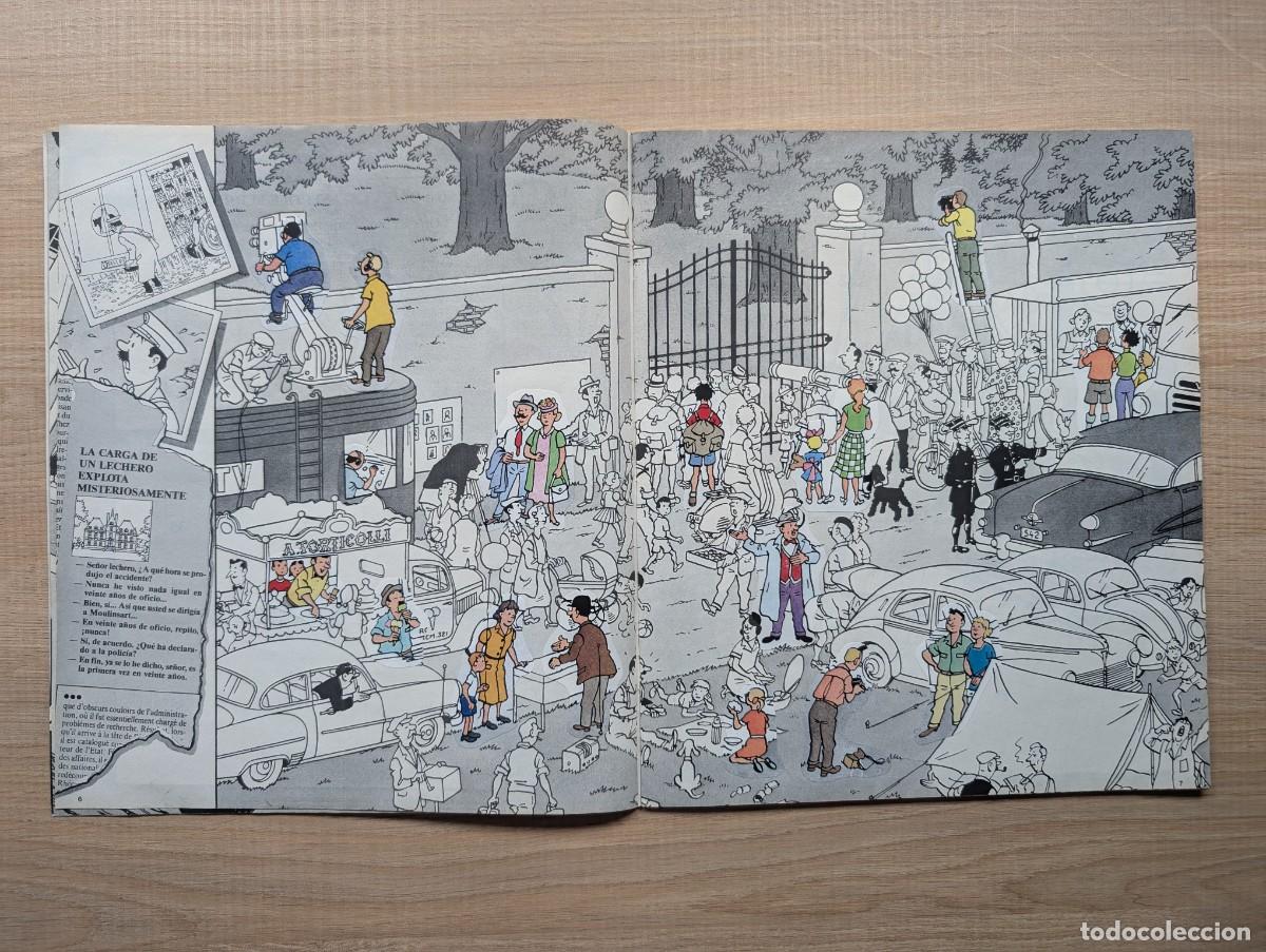 Coleccionismo cromos antiguos: &Aacute;lbum Tintin Panini COMPLETO. - Foto 8