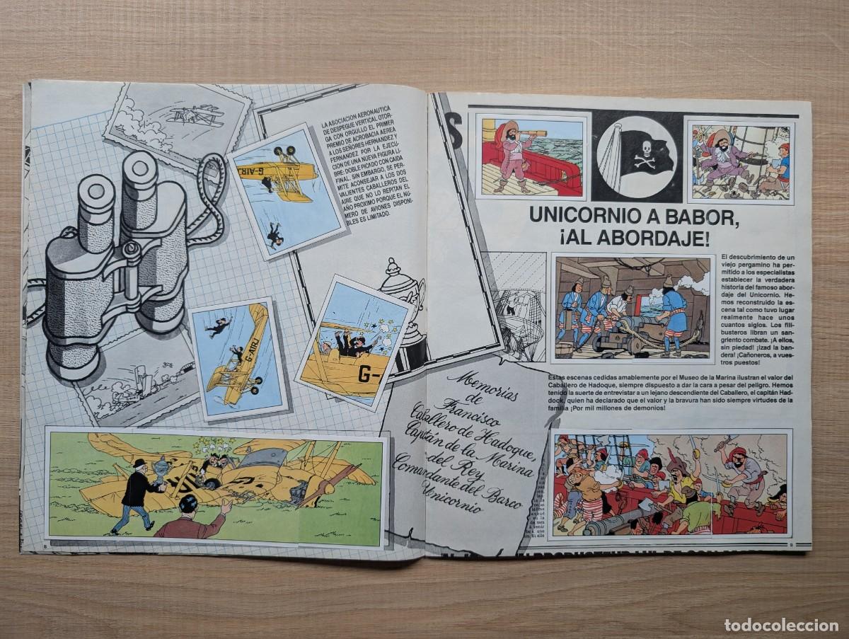 Coleccionismo cromos antiguos: &Aacute;lbum Tintin Panini COMPLETO. - Foto 11