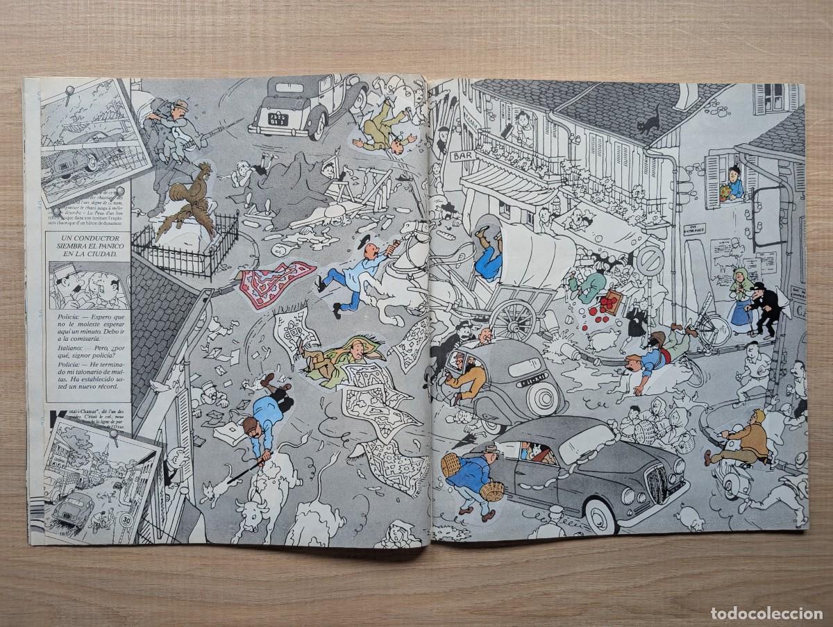 Coleccionismo cromos antiguos: &Aacute;lbum Tintin Panini COMPLETO. - Foto 14