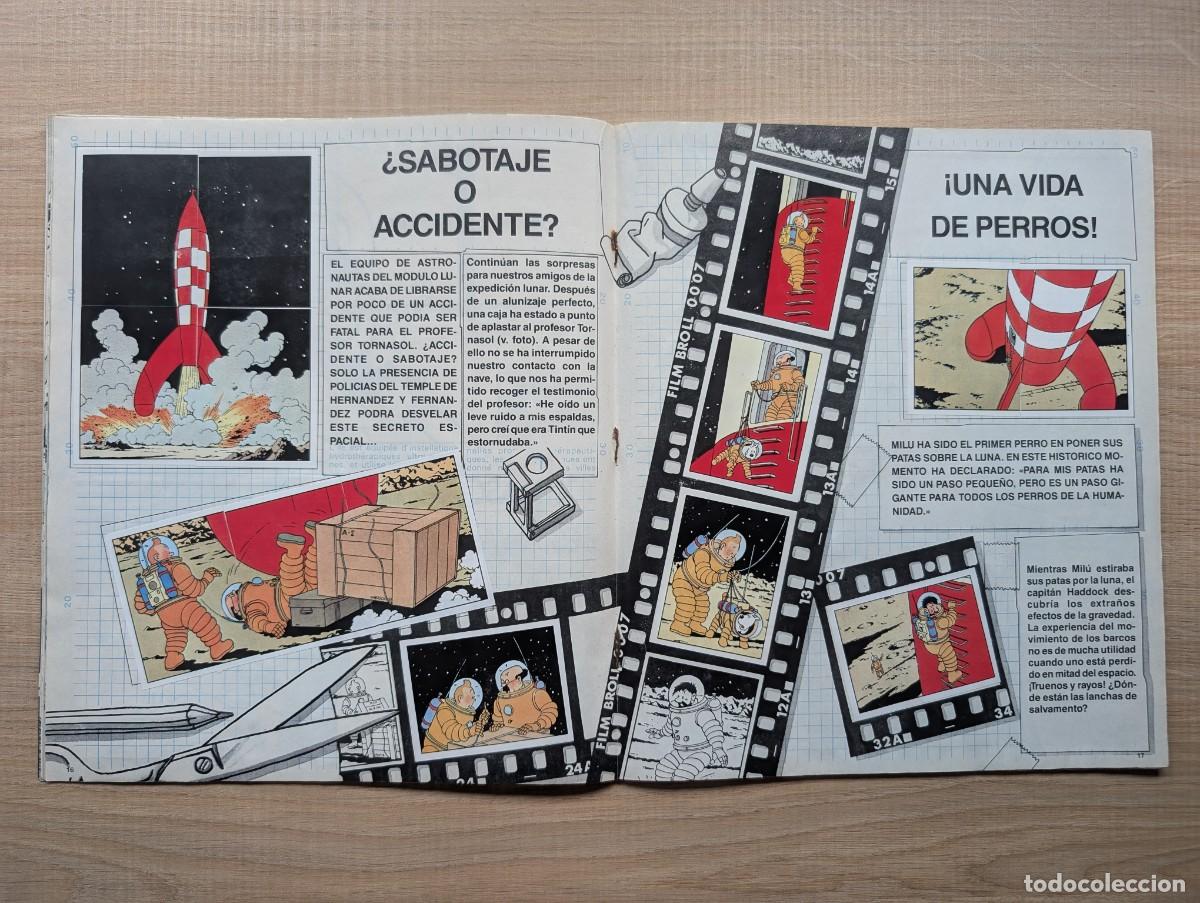 Coleccionismo cromos antiguos: &Aacute;lbum Tintin Panini COMPLETO. - Foto 16
