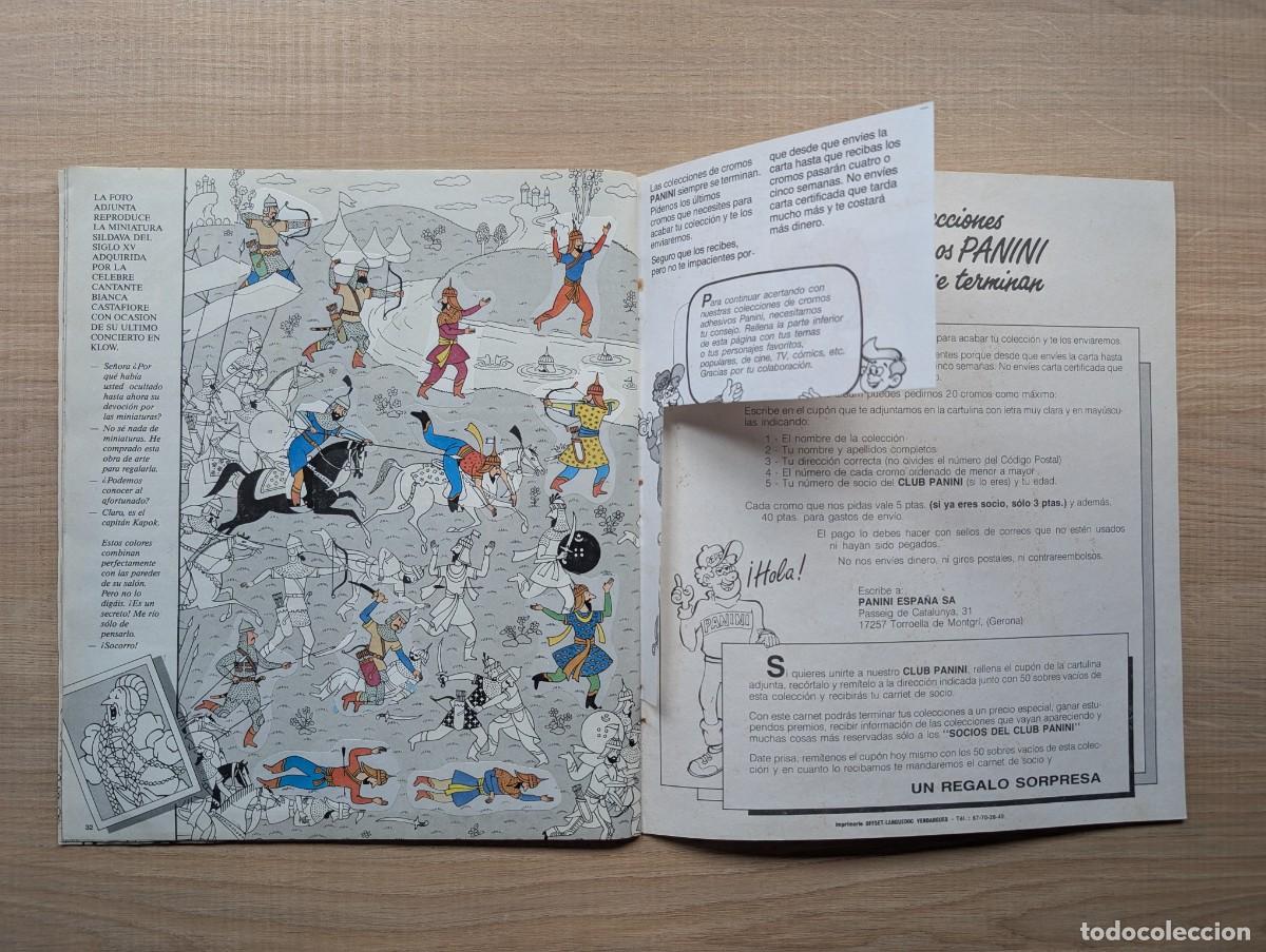 Coleccionismo cromos antiguos: &Aacute;lbum Tintin Panini COMPLETO. - Foto 18