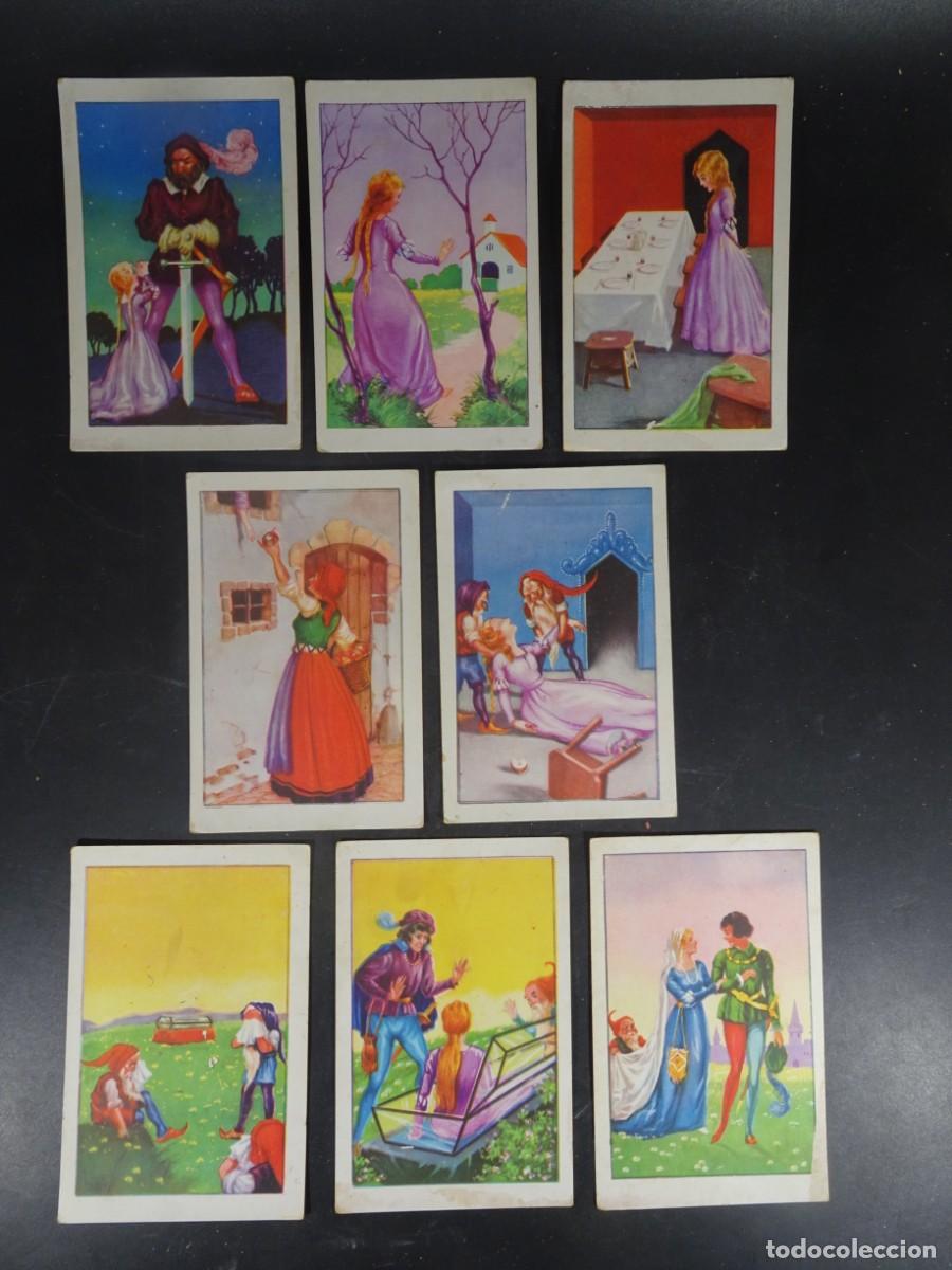 Coleccionismo cromos antiguos: BLANCAFLOR 8 CROMOS de 10, CHOCOLATES SOLSONA, VER FOTOS