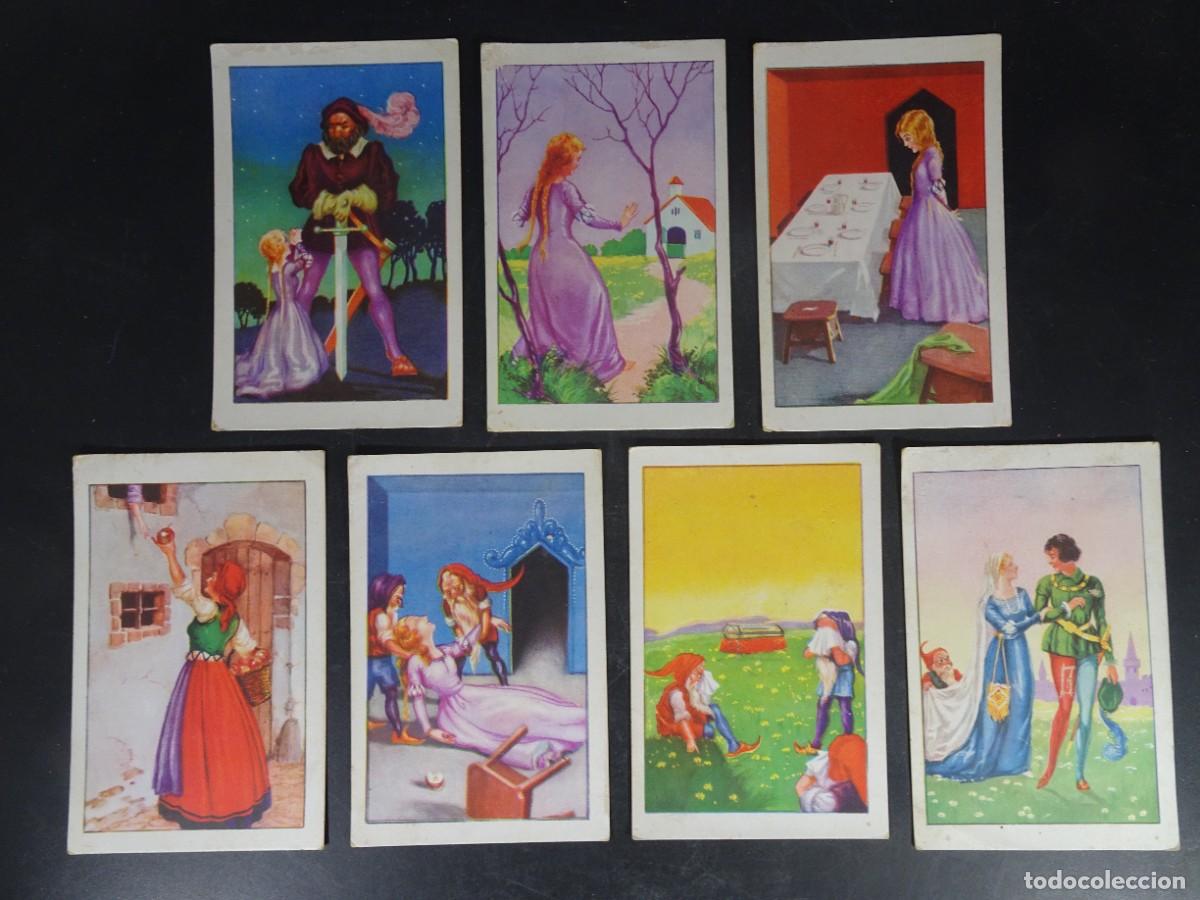 Coleccionismo Cromos antiguos: BLANCAFLOR 7 CROMOS de 10, CHOCOLATES SOLSONA, VER FOTOS