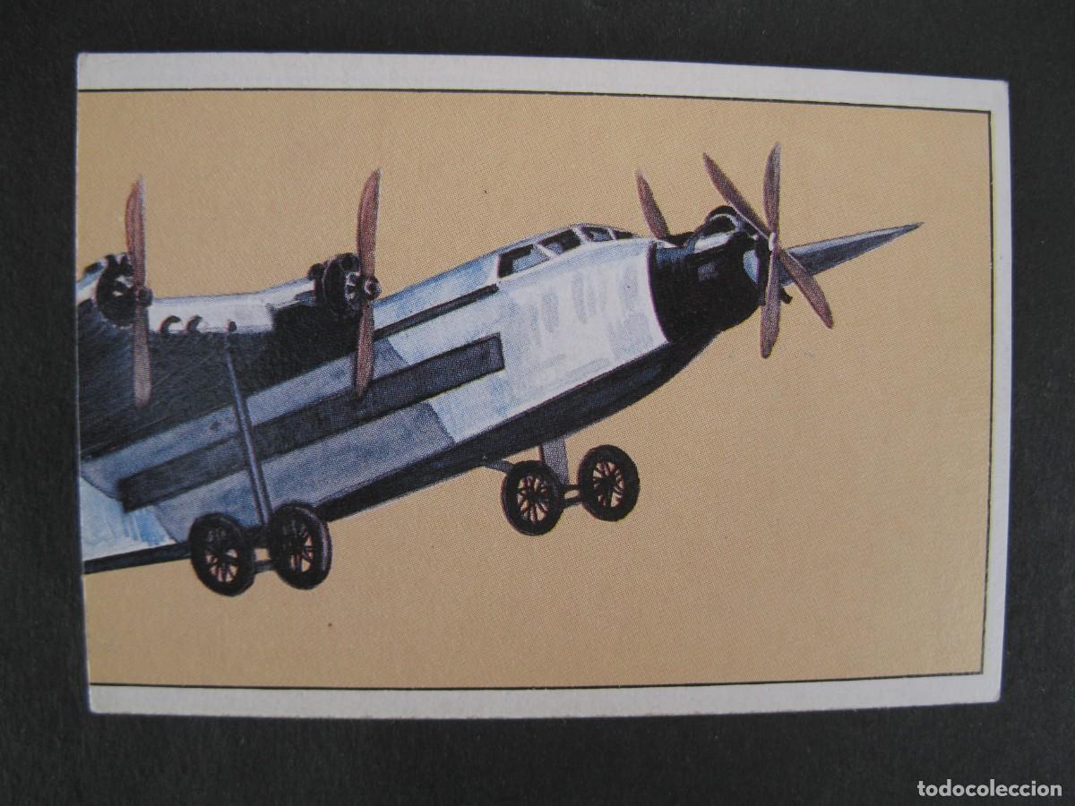Coleccionismo Cromos antiguos: GRAN HISTORIA DE LA AVIACI&Oacute;N - CROMO N&ordm; 45 - TUPOLEV ANT 14 - SARPE - NUNCA PEGADO.