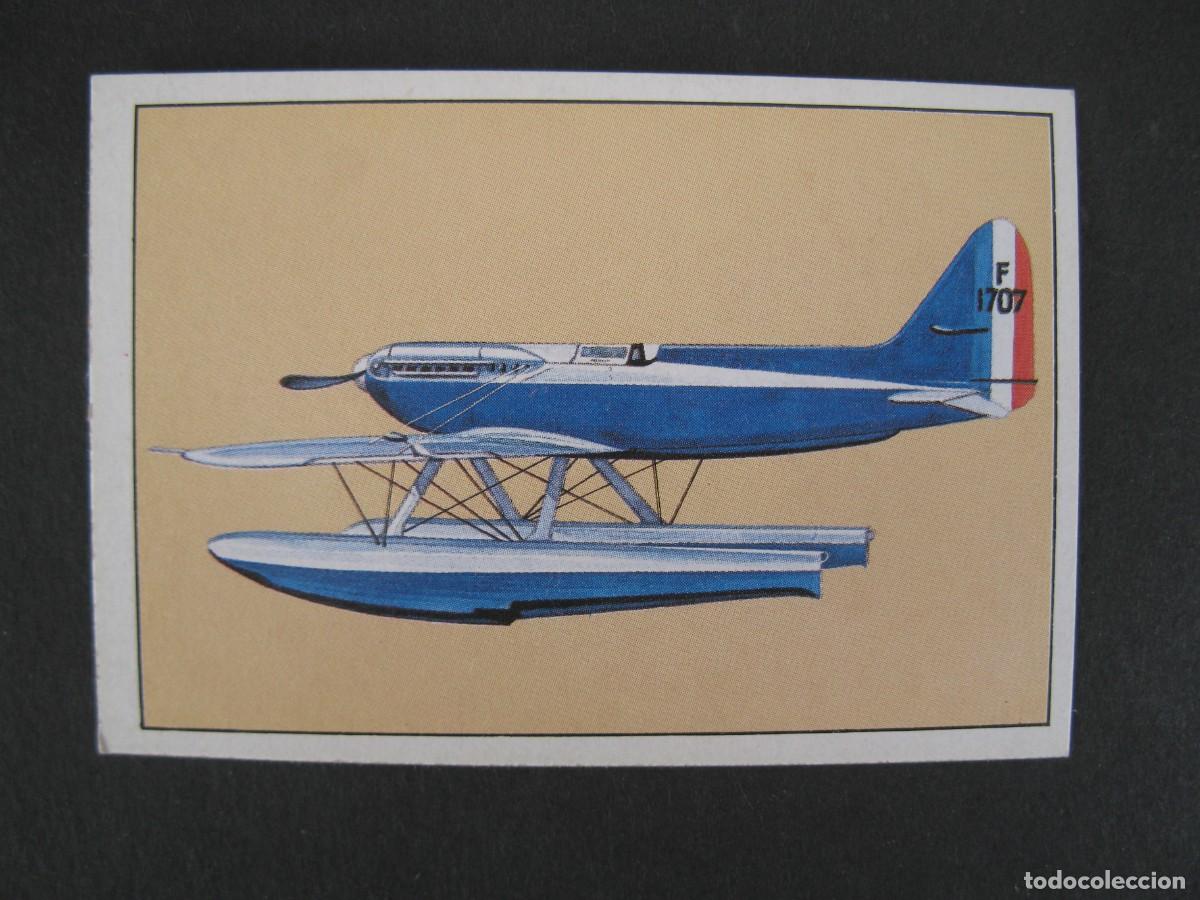 Coleccionismo Cromos antiguos: GRAN HISTORIA DE LA AVIACI&Oacute;N - CROMO N&ordm; 40 - SUPERMARINE S.6B - SARPE - NUNCA PEGADO.