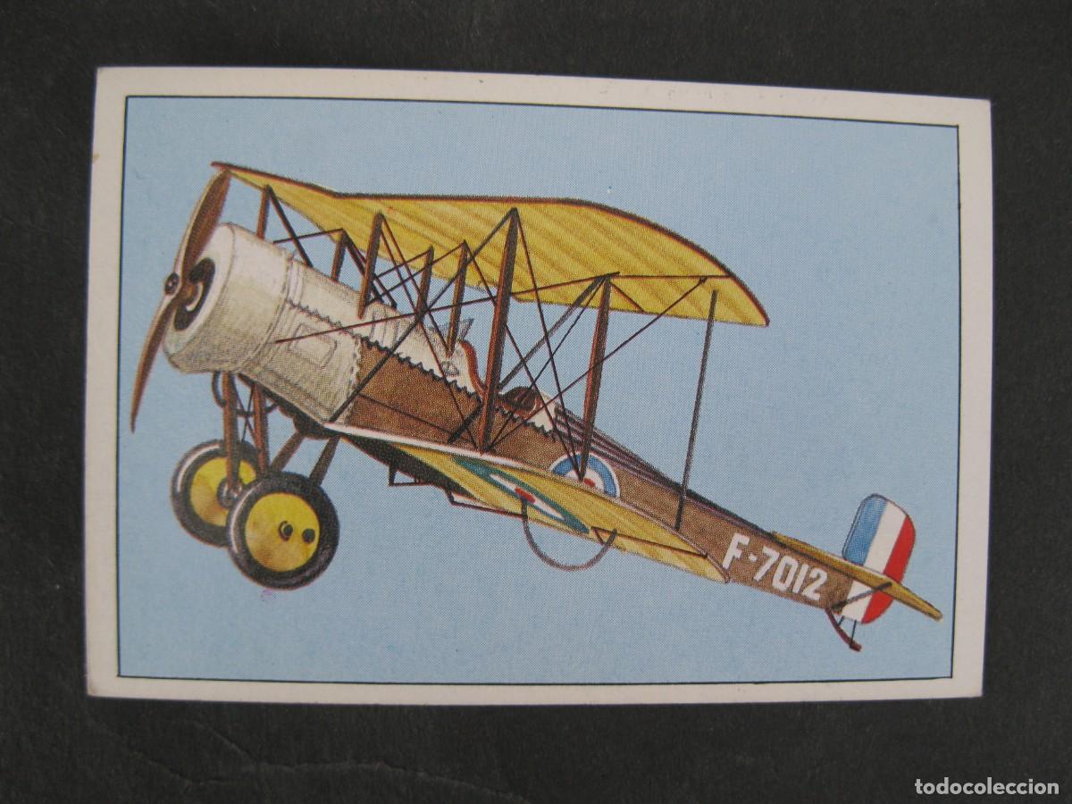 Coleccionismo Cromos antiguos: GRAN HISTORIA DE LA AVIACI&Oacute;N - CROMO N&ordm; 14 - BRISTOL SCOUT D - SARPE - NUNCA PEGADO.