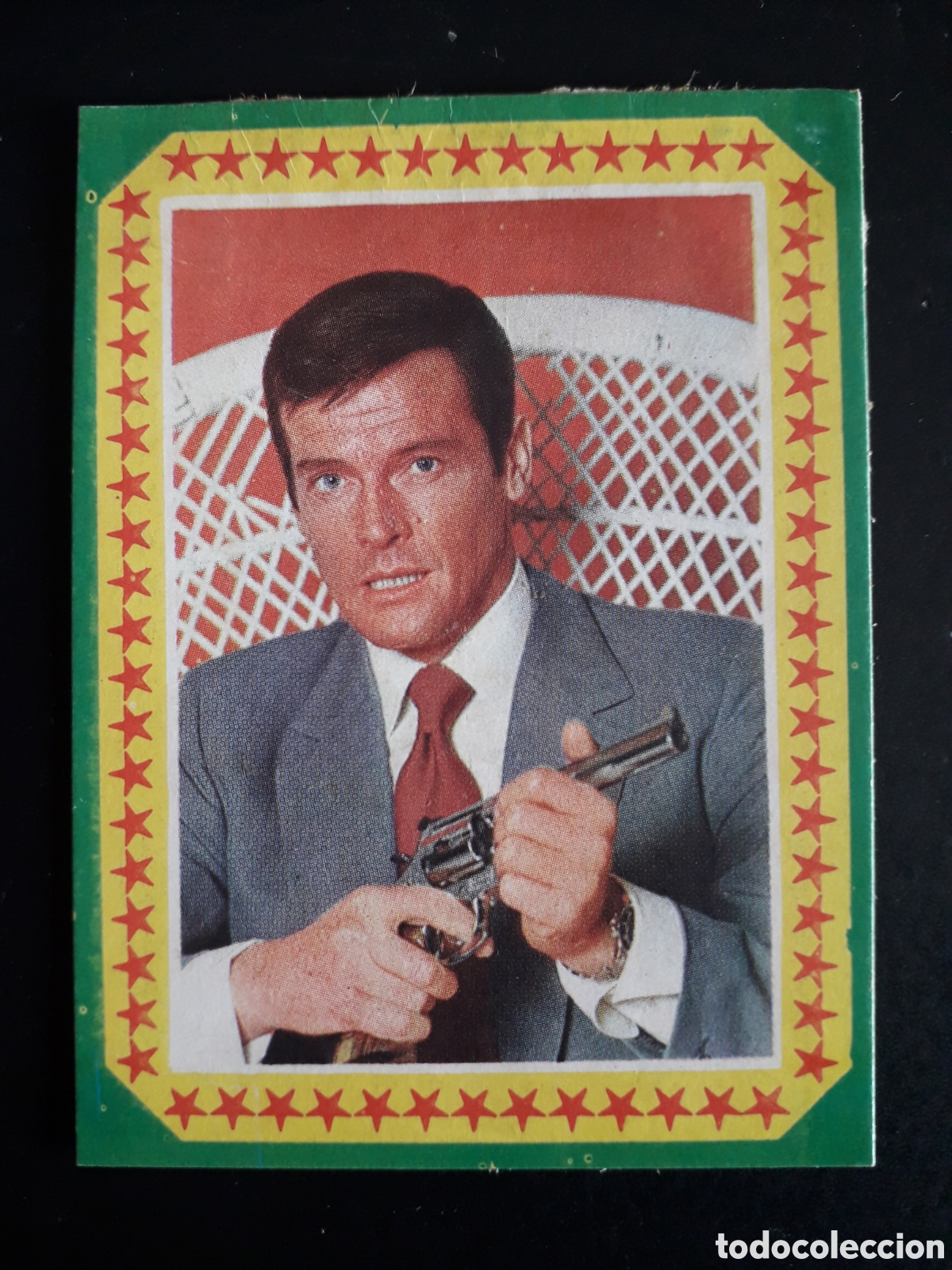 Coleccionismo Cromos antiguos: ROGER MOORE, ESTRELLAS, ED ESTE 1974 N&deg; 53 DESPEGADO, PEDIDO M&Iacute;NIMO 3&euro;