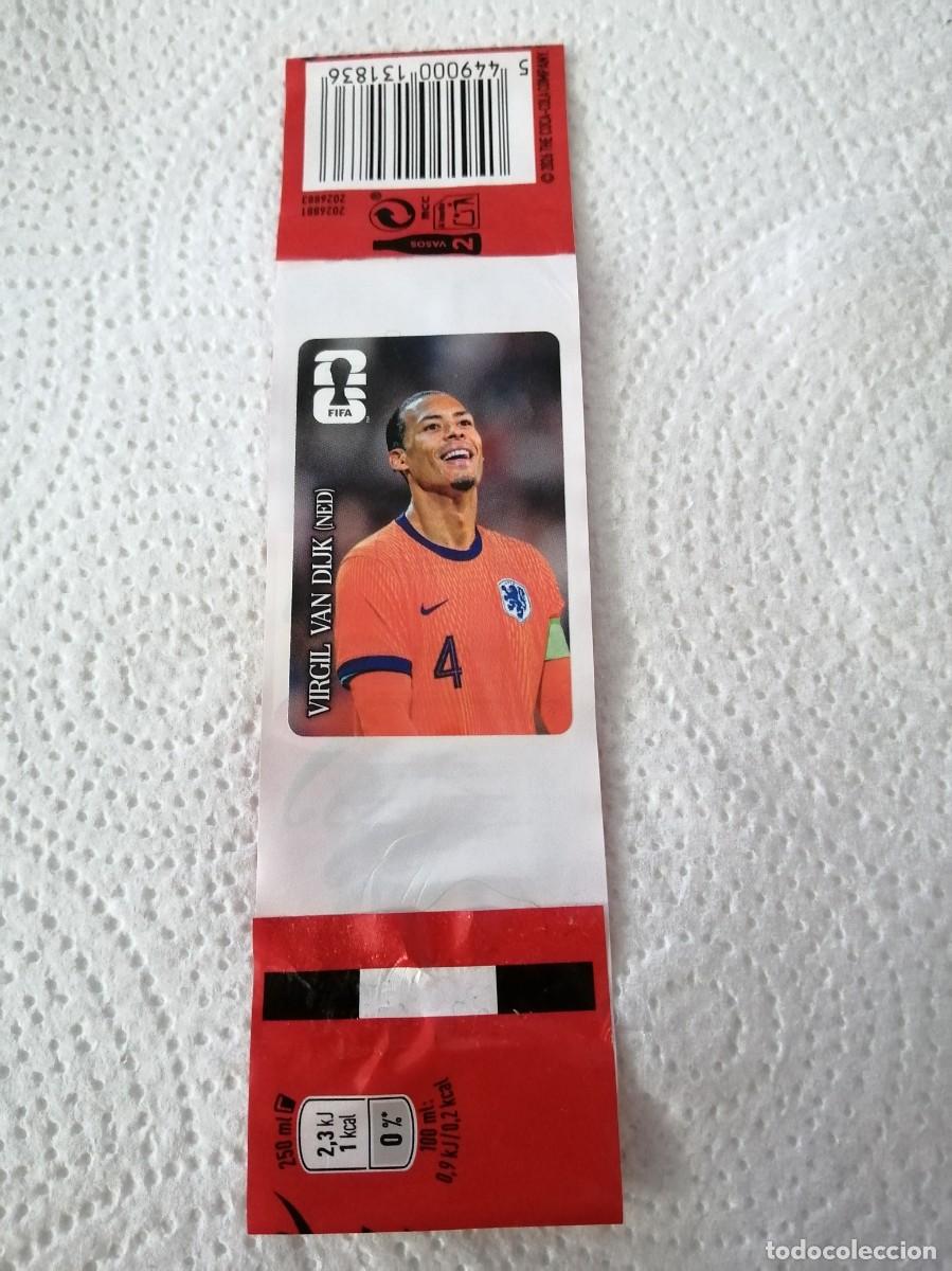 Coleccionismo Cromos antiguos: VIRGIL VAN DUK NEDERLAND HOLAND COCA COLA COCACOLA ⚽ PANINI FIFA MUNDIAL WORLD CUP 26 2026 STICKER ⚽