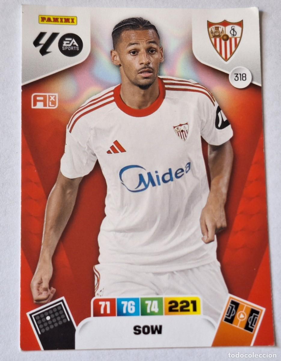 Coleccionismo Cromos antiguos: CROMO 318 - SOW - TRADING CARD GAME LA LIGA 25-26 - ADRENALYN - PANINI -NUEVO