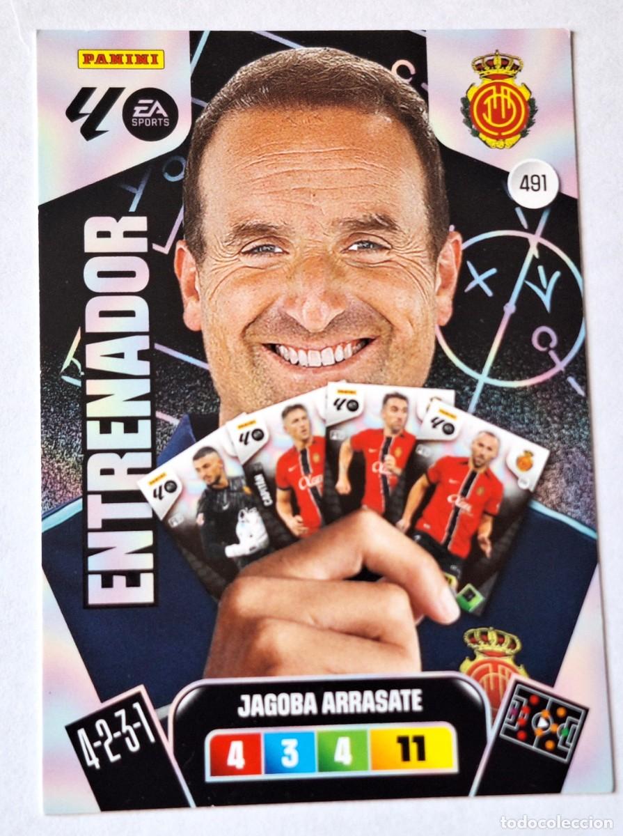 Coleccionismo Cromos antiguos: CROMO 491 - JAGOBA ARRASATE - TRADING CARD GAME LA LIGA 25-26 - ADRENALYN - PANINI -NUEVO
