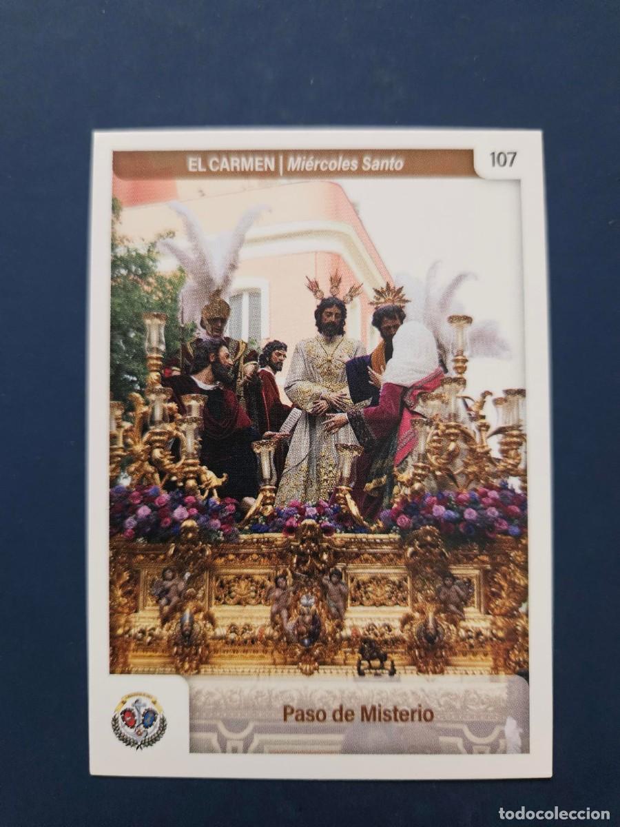 Coleccionismo Cromos antiguos: N&ordm; 107 SEMANA SANTA SEVILLA 2025 25 HOLY CARDS