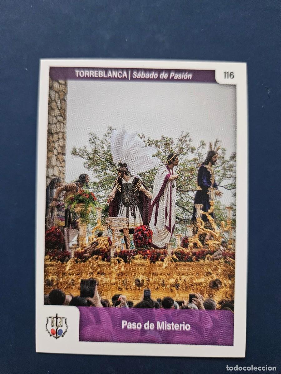 Coleccionismo Cromos antiguos: N&ordm; 116 SEMANA SANTA SEVILLA 2025 25 HOLY CARDS