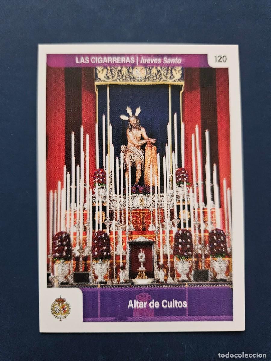 Coleccionismo Cromos antiguos: N&ordm; 120 SEMANA SANTA SEVILLA 2025 25 HOLY CARDS