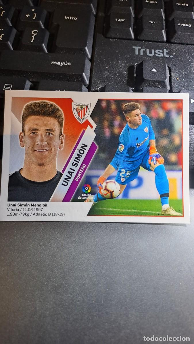 Coleccionismo Cromos antiguos: CROMO UNAI SIMON 2 ATHLETIC CLUB DE BILBAO LIGA 2019 2020 19 20 ESTE PANINI NUNCA PEGADO