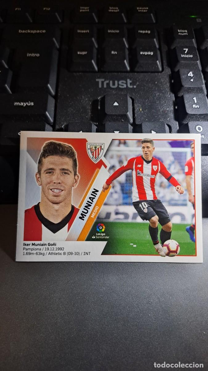 Coleccionismo Cromos antiguos: CROMO MUNIAIN 12 ATHLETIC CLUB DE BILBAO LIGA 2019 2020 19 20 ESTE PANINI NUNCA PEGADO