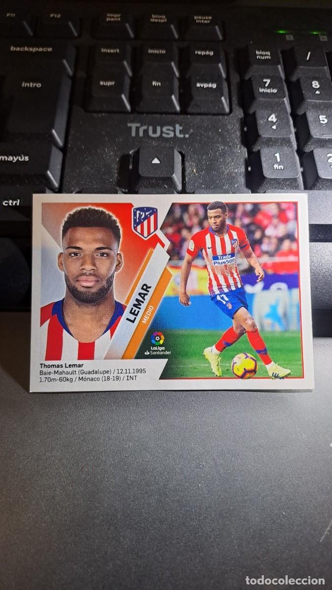 Coleccionismo Cromos antiguos: CROMO LEMAR 11 ATLETICO DE MADRID LIGA 2019 2020 19 20 ESTE PANINI NUNCA PEGADO