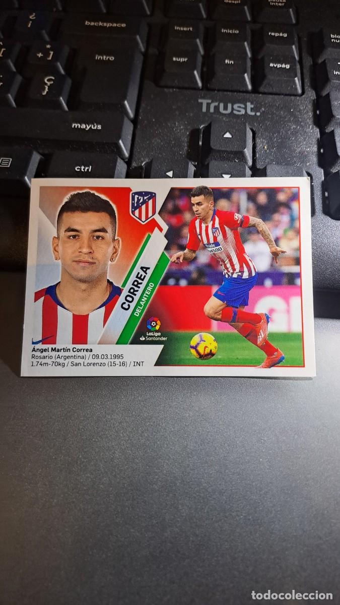 Coleccionismo Cromos antiguos: CROMO CORREA 13 ATLETICO DE MADRID LIGA 2019 2020 19 20 ESTE PANINI NUNCA PEGADO