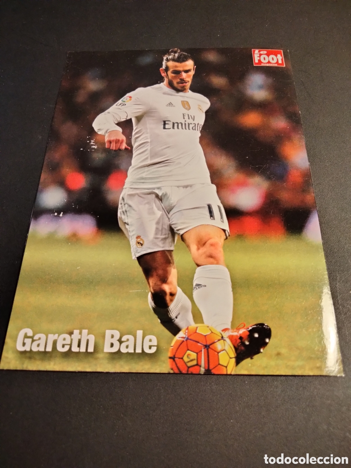 Coleccionismo Cromos antiguos: GARETH BALE REAL MADRID LE FOOT MAGAZINE 10x14