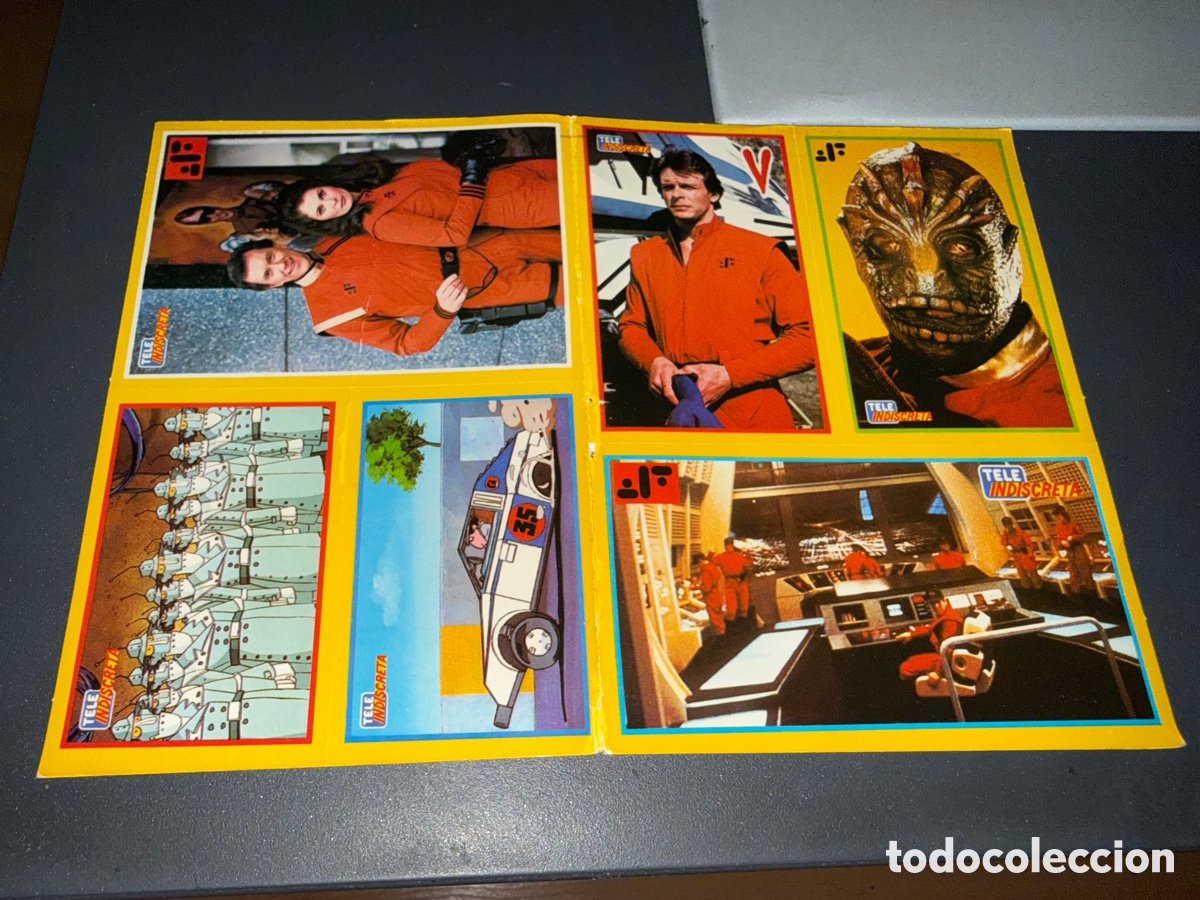 Coleccionismo Cromos antiguos: L&aacute;mina Pegatinas. TELE INDISCRETA. V. INSPECTOR GADGET