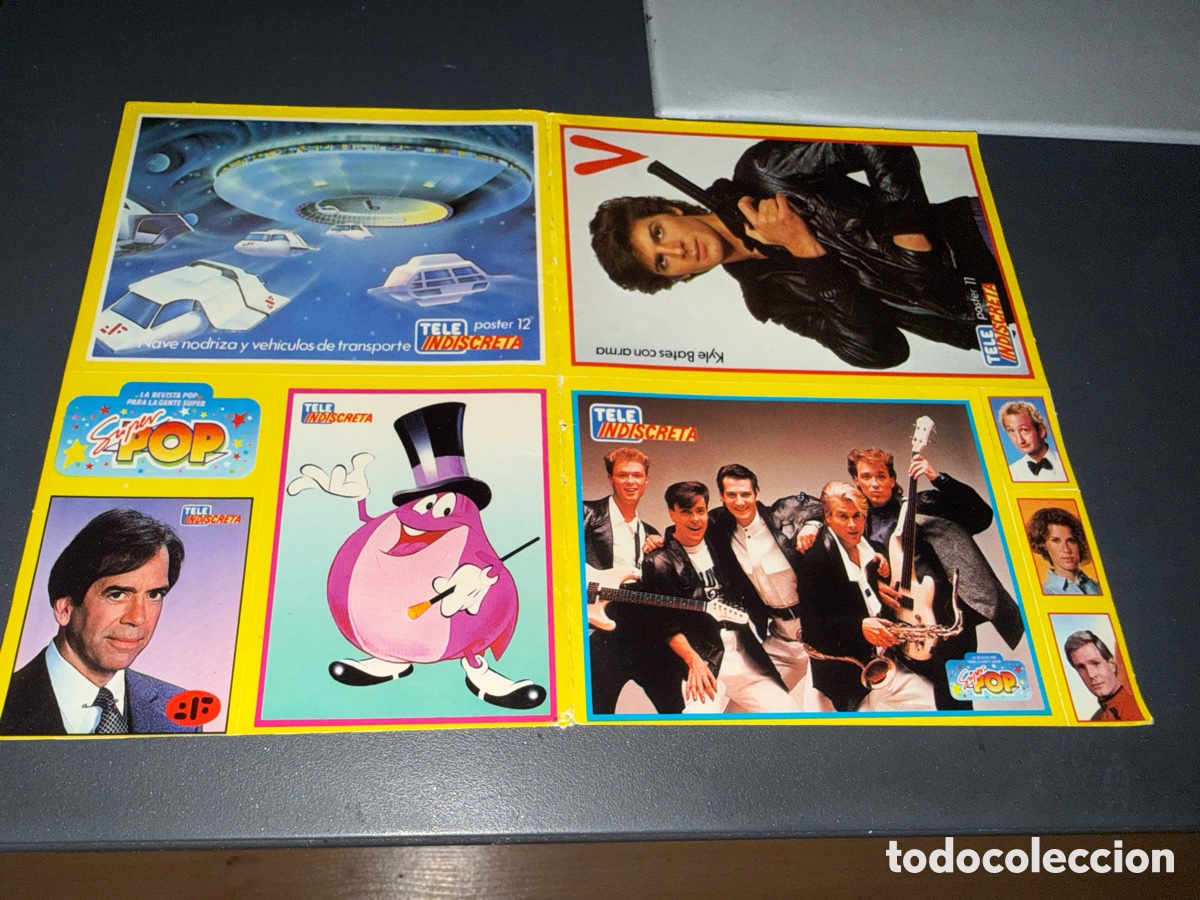 Coleccionismo Cromos antiguos: L&aacute;mina Pegatinas. TELE INDISCRETA. V. EL CHOLLO. Y +++