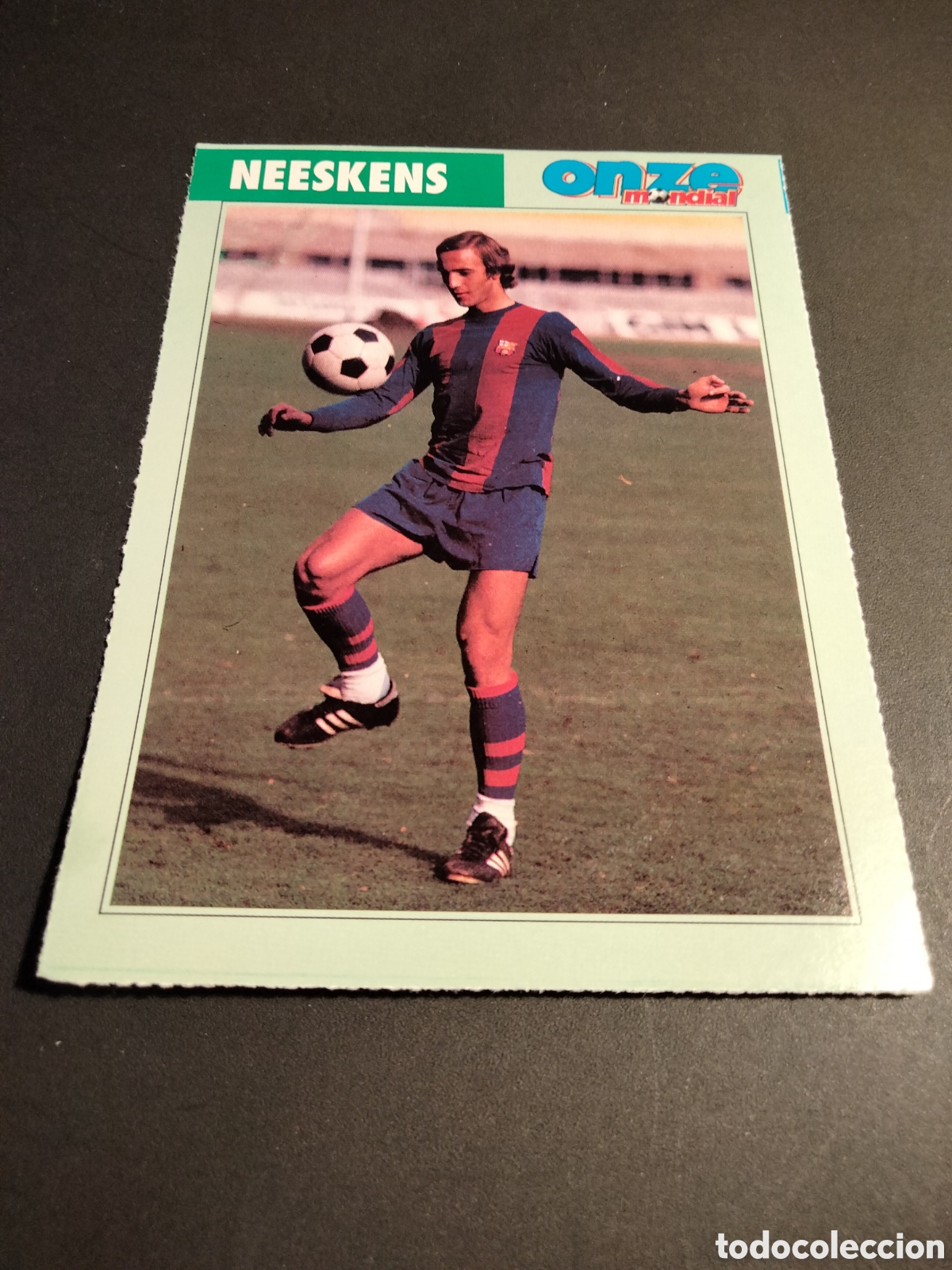 Coleccionismo Cromos antiguos: NEESKENS FC. BARCELONA REVISTA ONZE MONDIAL 10CM X 14CM