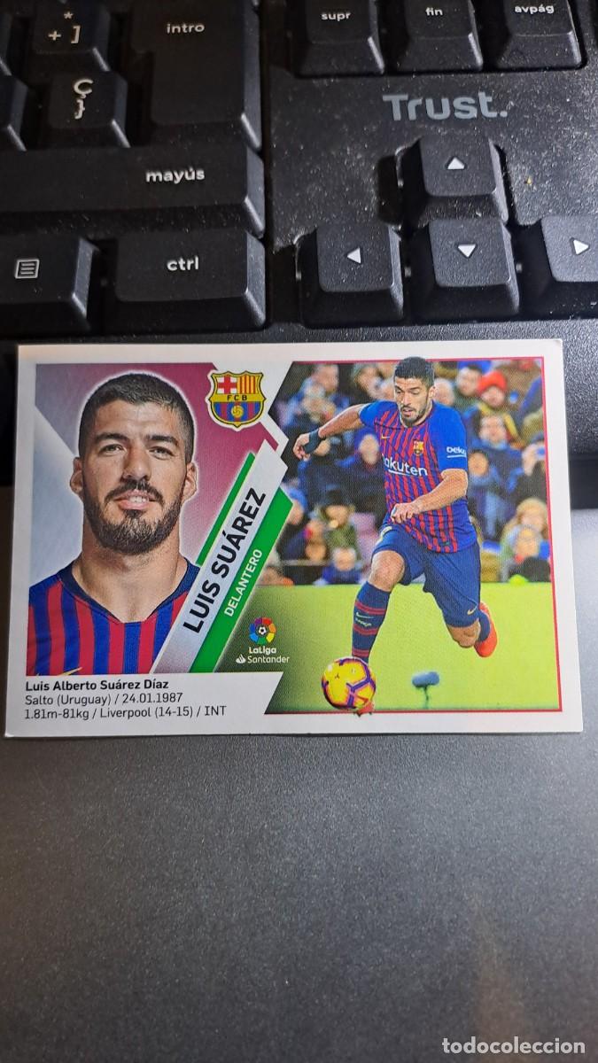 Coleccionismo Cromos antiguos: CROMO LUIS SUAREZ 15 BARCELONA LIGA 2019 2020 19 20 ESTE PANINI NUNCA PEGADO