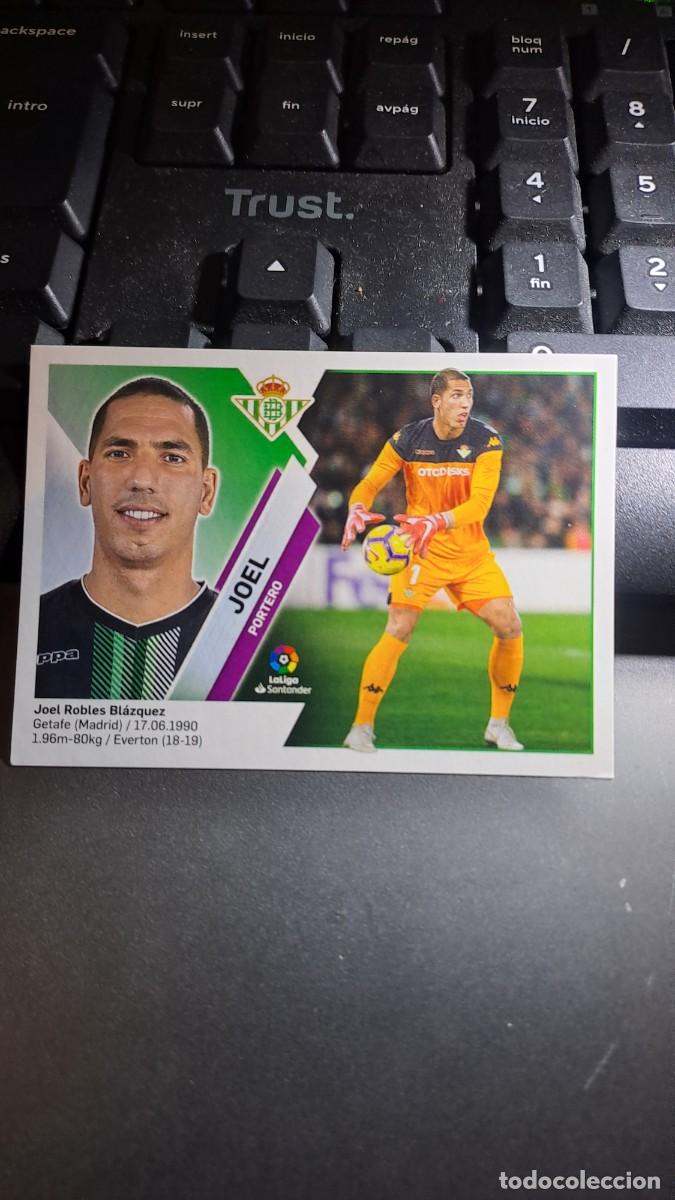 Coleccionismo Cromos antiguos: CROMO JOEL 2 BETIS LIGA 2019 2020 19 20 ESTE PANINI NUNCA PEGADO