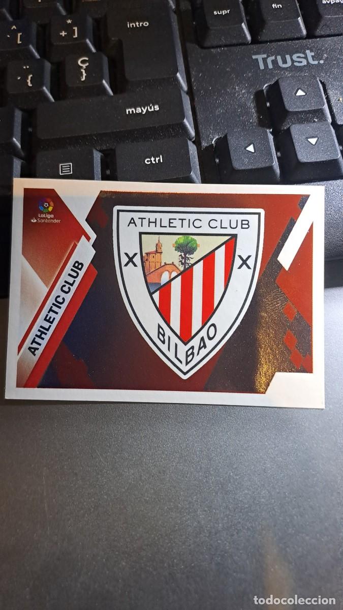 Coleccionismo Cromos antiguos: CROMO ESCUDO ATHLETIC CLUB DE BILBAO 3 LIGA 2019 2020 19 20 ESTE PANINI NUNCA PEGADO