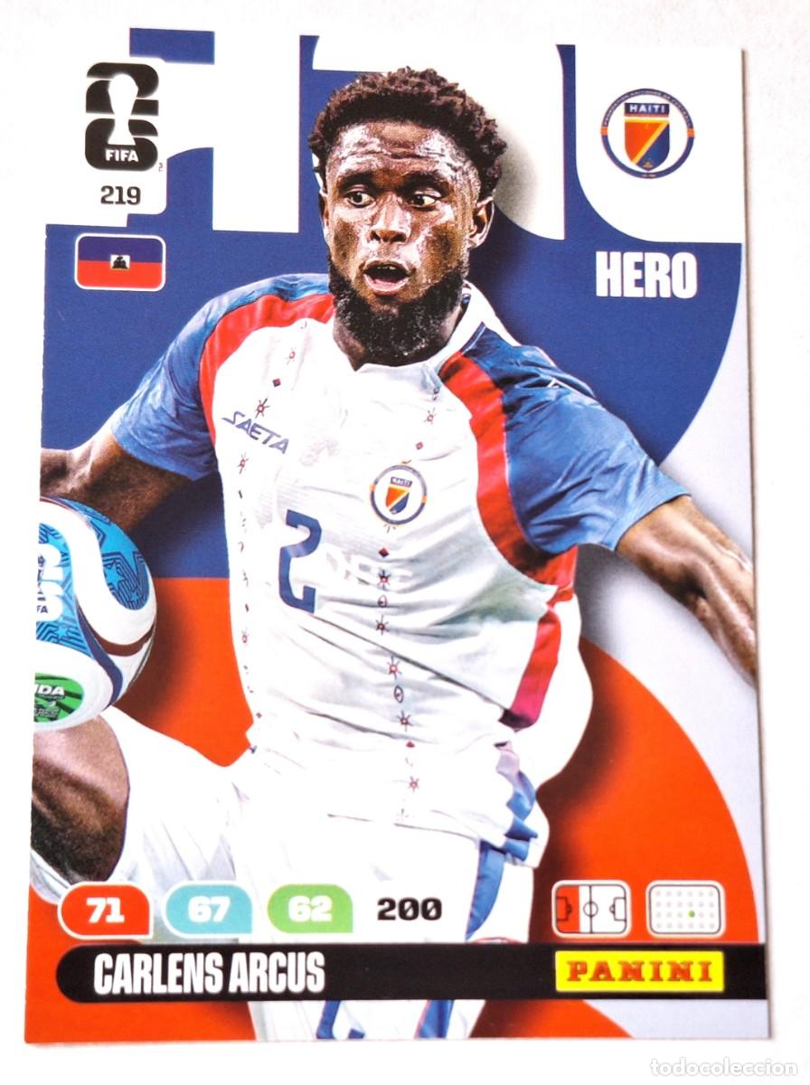 Coleccionismo Cromos antiguos: CROMO 219 - CARLENS ARCUS -HAITI FIFA WORLD CUP 2026 - ADRENALYN - PANINI - NUEVO